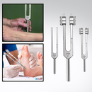 Cross Canada® Tuning Fork Set (C-128, C-256 & C-512), 128 Cps (128 Hz), 256 Cps (256 Hz) & 512 Cps (512 Hz) Medical Tuning Forks Set