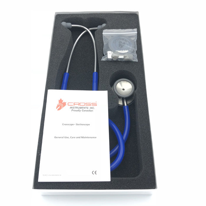 CROSS CANADA CROSSCOPE® 200 CLINICIAN STETHOSCOPE – ROYAL BLUE
