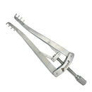 Alm Retractor | Cross Instruments 4" (10cm), 4x4 Teeth Blunt