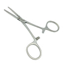 Baby-Kocher Intestinal Forceps, 5" (13cm ), Straight, Longitudinal Serrations