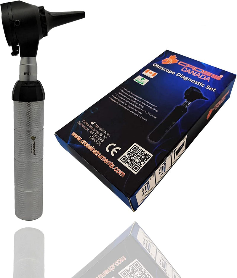 Cross Canada 11-094 Physician LED Otoscope Diagnostic Set