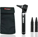 Cross Canada 11-083 Physician Fiber Optic LED Pocket Otoscope Diagnostic Set, Black