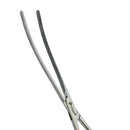 Doyen Intestinal Forceps, 9" (23cm), Curved, Diagonal Serrations