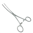 Doyen Intestinal Forceps, 8" (20cm), Curved, Longitudinal Serrations