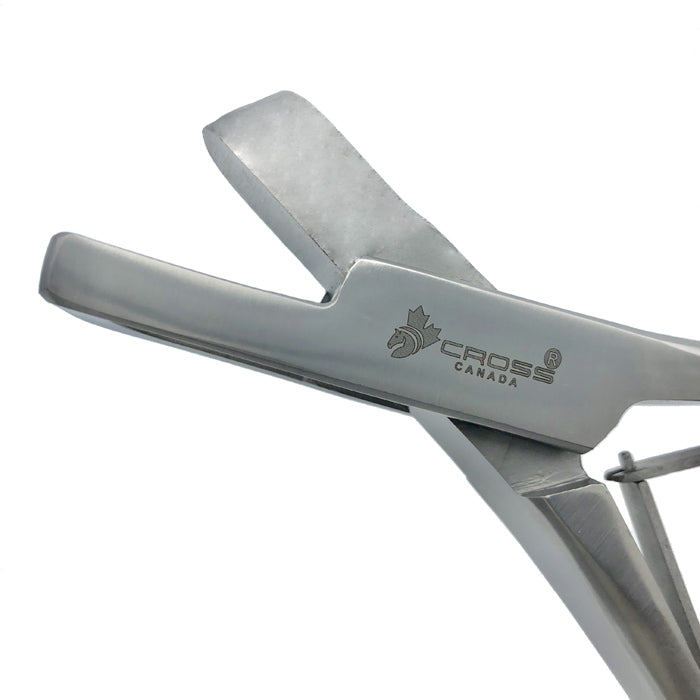 EAR NOTCHER STAINLESS STEEL, LARGER U Shape, 3/4" U Notch
