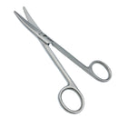 Mayo Dissecting Scissors, 6.25" (16cm), Curved, Blunt/Blunt