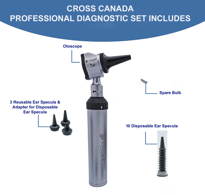 CROSS CANADA PHYSICIAN OTOSCOPE DIAGNOSTIC SET