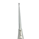 VOLKMAN BONE CURETTE, 6.75" (17CM), 7.4MM OVAL TIP